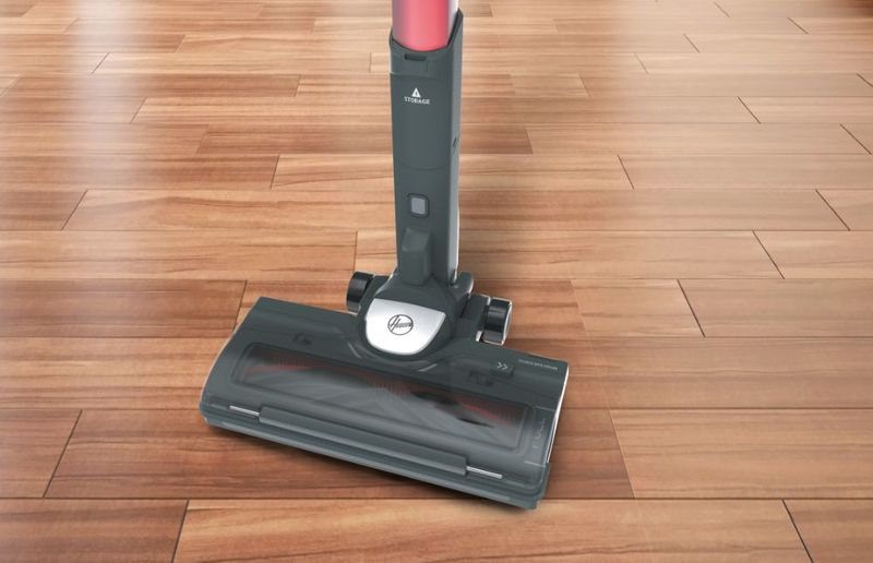 Hoover-HF522STH-011-Scopa-Elettrica-Senza-sacchetto-0.45-Litri-290W-Grigio-Rosso