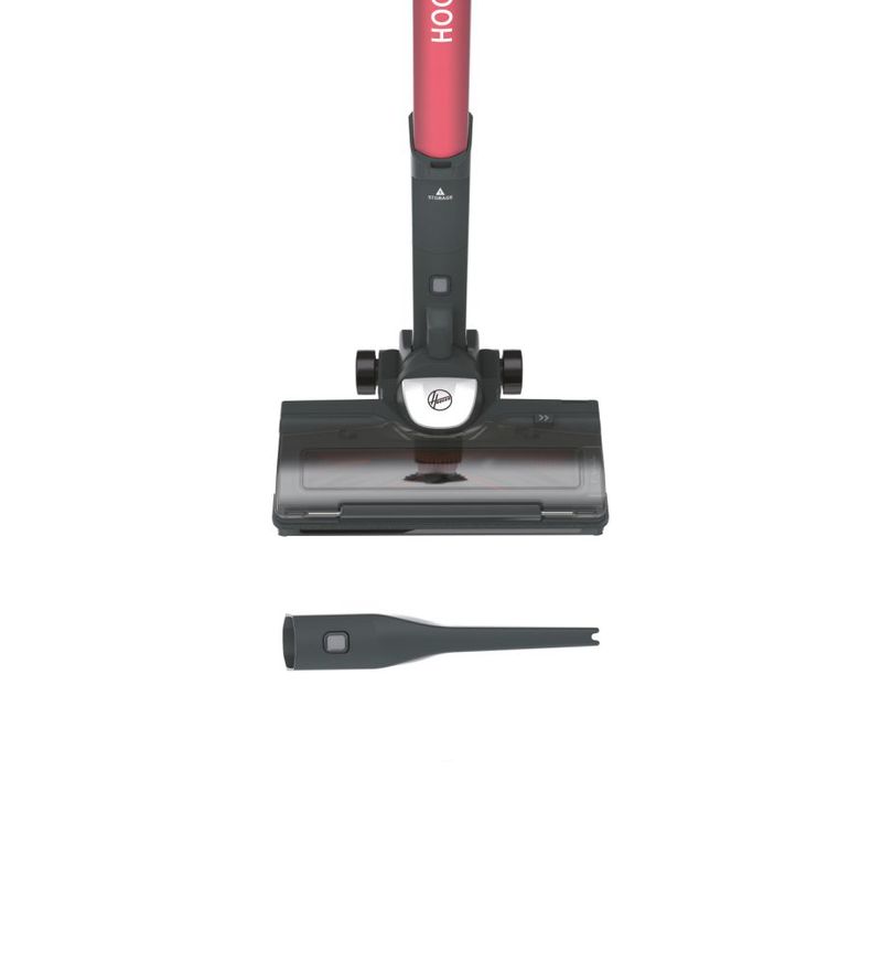 Hoover-HF522STH-011-Scopa-Elettrica-Senza-sacchetto-0.45-Litri-290W-Grigio-Rosso