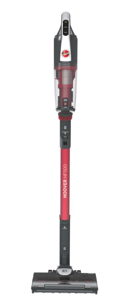 Hoover-HF522STH-011-Scopa-Elettrica-Senza-sacchetto-0.45-Litri-290W-Grigio-Rosso