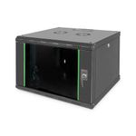 Digitus Armadio 7 Unita' Da Muro Linea Soho (a)402 X (l)600 X (p)560 Mm. Colore Nero Ral9005