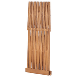 vidaXL Sgabello Pieghevole 40x32x45 cm in Legno Massello di Teak