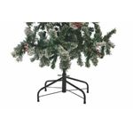 Albero Di Natale Sestriere 150cm 350 Rami con Neve Pigne e Bacche