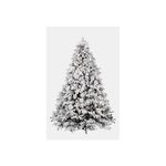 Amicasa Albero di Natale Neves D. 1,22 x h. 1,8 m