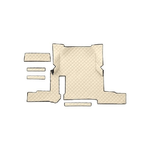 Lampa Tappeto centrale in similpelle - Panna - Man TGX (01-18) automatico, 2 cassetti