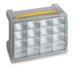 Terry Cassettiera Bricolage Poker 16 Grigio Sky L27,9 X P15 X H19,5