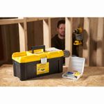 Stanley Cassetta Porta Attrezzi Essential con Organizer Nero