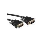 Nilox 5m DVI-D cavo DVI Nero