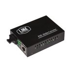 Media Converter Fibra Ottica Sc Duplex Singlemode - Rj45 10/100 Singlemode 1310Nm Poe 802.3At 30W 10/100