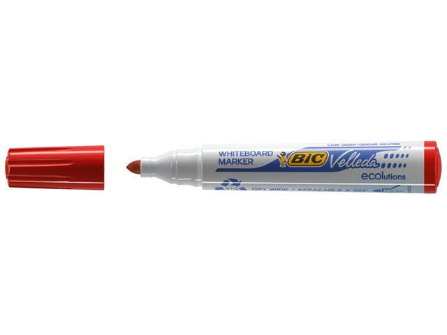 BIC Whiteboard Velleda ECOlutions 1701 evidenziatore 12 pz Rosso