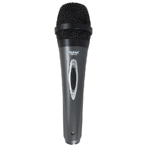 Karma-Italiana-DM-531-microfono-Grigio-Microfono-per-karaoke