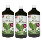 Succo di Fico d'India da bere al 99,5%: Nopal - Equilibrio del peso corporeo - 3L