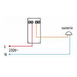 Pulsante unipolare 10 ampere serie gewiss gw20510 pezzi 12