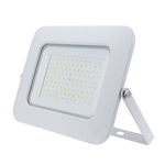 Proiettore led 100 watt slim metallo bianco impermeabile 5 anni garanzia *** temperatura colore lampada 6000k bianco ...