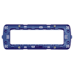 Bticino livinglight supporto scatola plastica blu 7 moduli ln4707