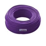 Cavo elettrico cordina unifilare unipolare fs17 rotolo metri 25 *** colore viola, sezione conduttore 1,5 mmq, confezi...