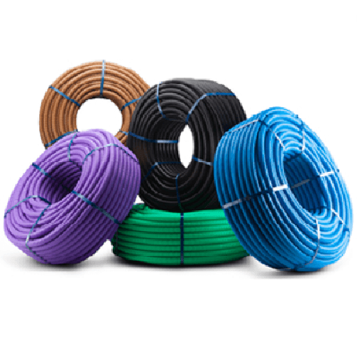 Tubo corrugato cavi elettrici pieghevole pvc autoestinguente *** diametro 25 millimetri, colore verde, lunghezza metr...