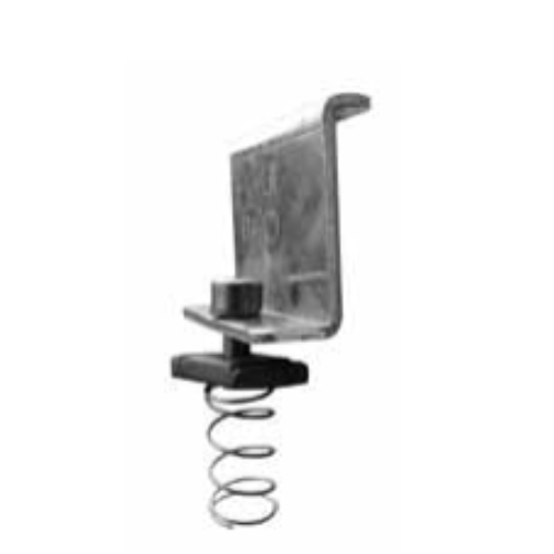 Morsetto laterale altezza 35/42mm alluminio per impianto fotovoltaico