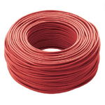 Cavo elettrico cordina unifilare fs17 sezione 4mmq rosso 100 metri