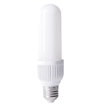 Lampada led tubolare attacco e27 plastica 18 watt *** temperatura colore lampada 6000k bianco freddo, confezione 1