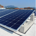 Moduli fotovoltaico impianto 6kw monocristallino potenza 410 w nero pezzi 15