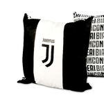 CUSCINO ARREDO JUVE UFFICIALE JUVENTUS Cm. 40x40 WHITE e cartolina TORINO È