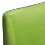 VidaXL Set 4 pz Fodera elastica per sedie verde