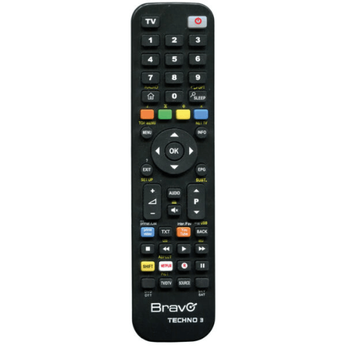 Telecomando-universale-bravo-techno-3-per-tv-colore-nero