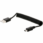 DeLOCK USB 2.0/USB mini 0.6m cavo USB 0,6 m USB A Mini-USB A Nero