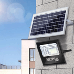 Proiettore led solare 40 watt nero policristallino ip67 6500k