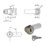 OMR 160410 Cilindro Levetta 20mm