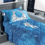 GABEL-TEEN-TRAPUNTA-1-PIAZZA-GALAXY-SMOKE-BLU-LETTO-SINGOLO-COTONE-DISNEY