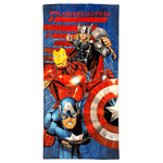 Telo Mare Fantasia Avengers 90x165cm Asciugamano Spiaggia 100% Cotone