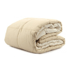 TRAPUNTA-LETTO-1-PIAZZA-E-MEZZA-LINEA-CHROMO-GABEL-TINTA-UNITA-Beige
