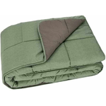 Gabel TRAPUNTA in Cotone LETTO SINGOLO 1 PIAZZA LINEA CHROMO colore Verde Sottobosco