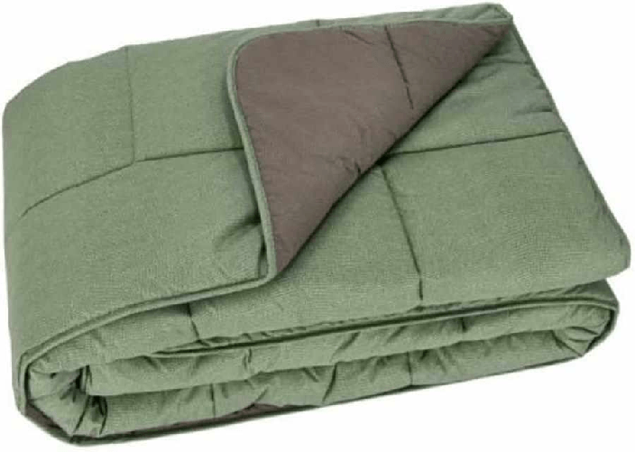 Gabel-TRAPUNTA-in-Cotone-LETTO-SINGOLO-1-PIAZZA-LINEA-CHROMO-colore-Verde-Sottobosco