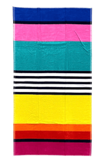 Telo-Mare-Fantasia-Rigato-Surfing-MultiColor-90x165cm-Asciugamano-Spiaggia-100--Cotone