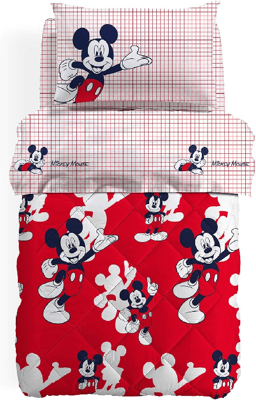 CALEFFI-TRAPUNTA-LETTO-1-PIAZZA-E-MEZZA-DISNEY-TOPOLINO-MICROFIBRA