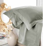 COMPLETO-LENZUOLA-MATRIMONIALE-CAVALIERI-PURO-RASO-DI-COTONE-COLLEZIONE-GINEVRA-colore-Grigio