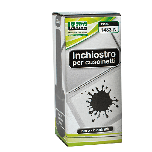 INCHIOSTRO-NERO-30ml-ART.1483-S-OLIO-X-CUSCINETTI-LEBEZ