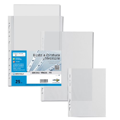 25-BUSTE-FORATE-18X24-15-ERCOLE-PVC-SEI-ROTA