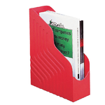 Rexel Portariviste MAGAZINE RACK JUMBO 25x32cm dorso 10cm rosso REXEL