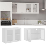 vidaXL-Armadio-Sospeso-con-Vetro-Bianco-80x31x60-cm-in-Truciolato