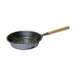 Padella Castagne Gas Manico Legno