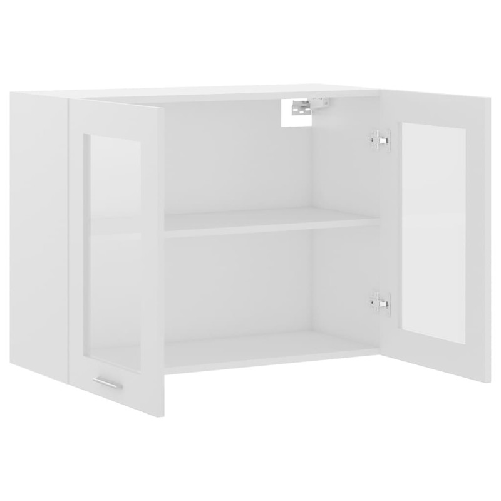 vidaXL-Armadio-Sospeso-con-Vetro-Bianco-80x31x60-cm-in-Truciolato