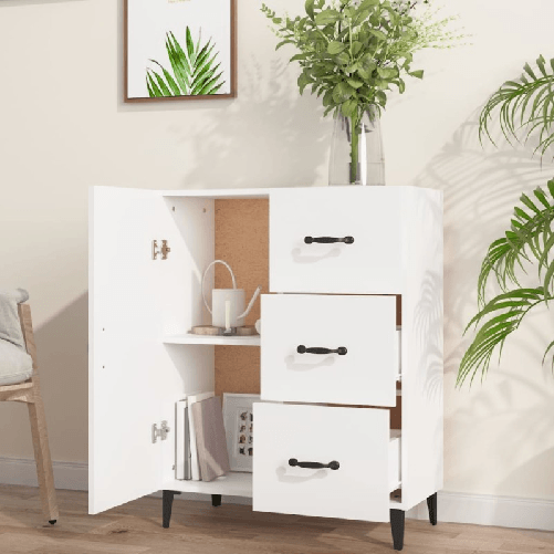 vidaXL-Credenza-Bianca-695x34x90-cm-in-Legno-ingegnerizzato