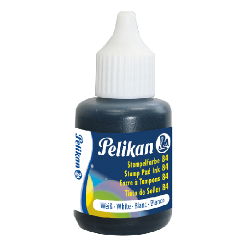 Pelikan INCHIOSTRO PELIKAN 84 BIANCO 30ML RESISTENTE ALL'ACQUA