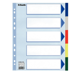 Separatore-neutro-in-PPL-5-tasti-colorati-f.to-A4-MAXI-245x297cm-ESSELTE