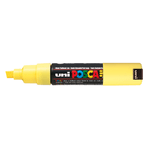 Uni Mitsubishi Marcatore UNI POSCA PC8K p.scalpello 8mm giallo UNI MITSUBISHI