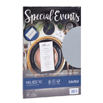 Favini Carta metallizzata SPECIAL EVENTS A4 10fg 250gr argento FAVINI