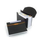 Rexel Optima Archiviatore a Soffietto 13 Tasche - Nero